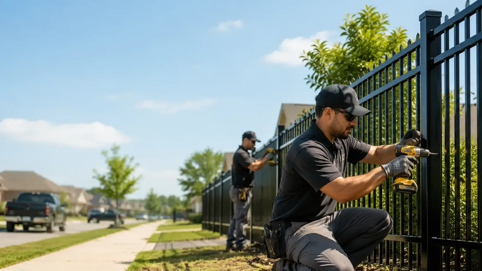Metal Fence Installation in Samaria, MI